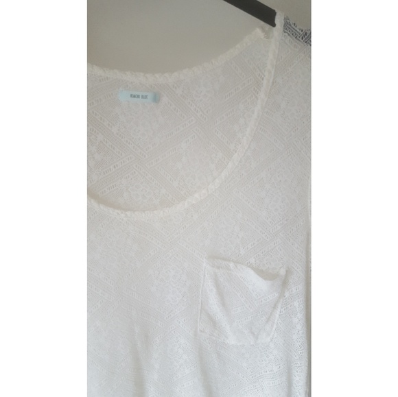 Kimchi Blue Cream Lace T-shirt - Picture 5 of 6